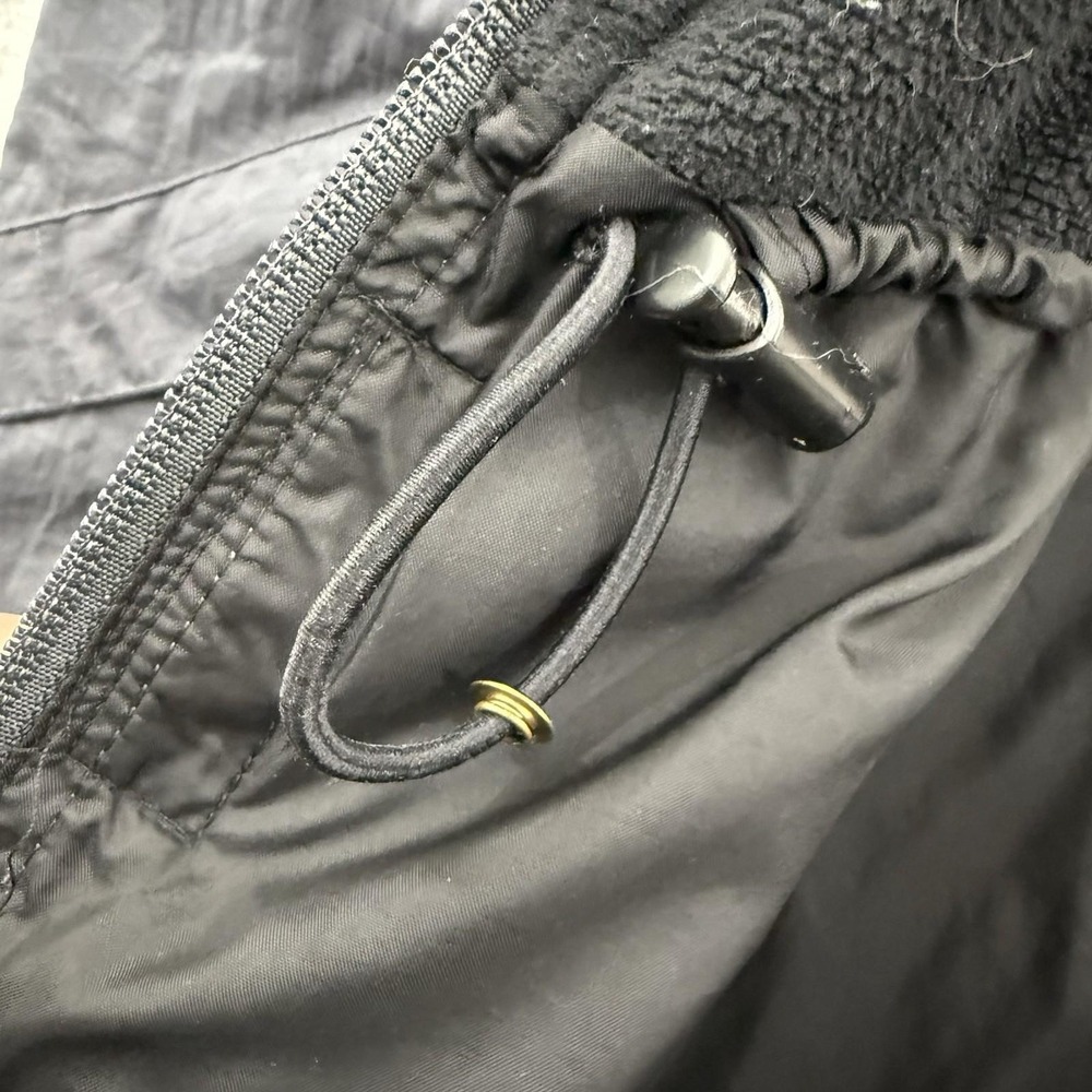 Nike Jacket Men's Large Gray Black Hooded Windbreaker Coat Color Block 90s Retro - Picture 10 of 11